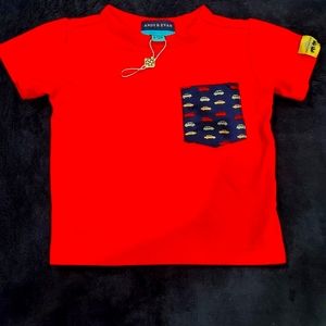 Andy & Evan 6-12 month baby boy shirt